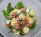 Tuna with Egg Salad